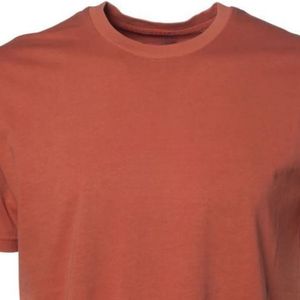 T-shirt homme uni à col rond et manches courtes en coton doux, décontracté, basique, léger, respirant, pour l'été, usage quotidien, personnalisable - Product Image 4