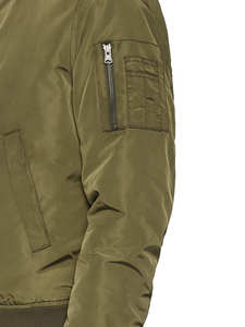 เสื้อแจ็คเก็ตบอมเบอร์คุณภาพสูง พร้อมโลโก้ เสื้อแจ็คเก็ตกันน้ำสำหรับฤดูหนาว เหมาะสำหรับตกปลา เสื้อแจ็คเก็ตกันลมสำหรับผู้ชาย - Product Image 5