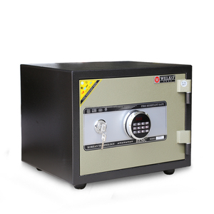 Cajas de seguridad antirrobo LX400, LED larga negra - Product Image 1