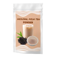 Poudre de thé au lait matcha et taro pour bubble tea et smoothies, 1 kg, emballage en sachet aluminium, conservation à température ambiante, Taichung, 18 mois