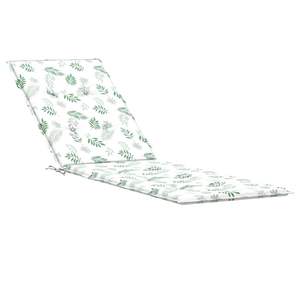 Cojín para Silla de Jardín con Diseño de Hojas, 100% Poliéster Oxford, Cojines y Almohadas para Exteriores - Product Image 2