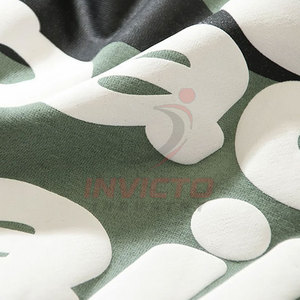 Venta Directa de Fábrica, Sudaderas con Estampado Puff, Mezcla de Algodón, Nueva Llegada, Ropa para Exteriores, Sudaderas con Estampado Puff de Color Liso - Product Image 4
