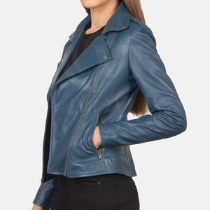 Chaquetas de Cuero Sintético para Motociclistas, Última Moda en Chaquetas de Cuero, Oferta Especial, Chaquetas de Cuero con Logotipo Personalizado, Estilo y Color a Elección para Mujer - Product Image 4