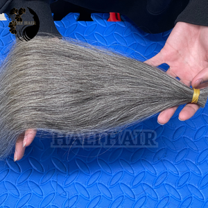 Vietnamien 100% Remy en vrac droite Extensions de cheveux humains naturel noir doux brillant cuticule aligné rapide teint en usine - Product Image 3