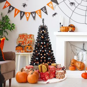 4.5 Feet Halloween Artificial <b>Tree</b> with 6 <b>Lighting</b> Modes and 5 Musics for Festive Decorations - Product Image 3