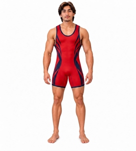 Singlet de Lucha Personalizado por Sublimación para Hombre, Nuevo Estilo, Singlets de Lucha de Alta Calidad para Hombre - Product Image 1