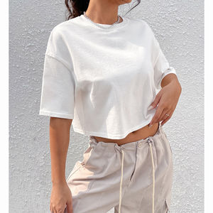 Top Corto Holgado de Verano para Mujer - Tejido Transpirable y Ecológico, Sensación Ligera y Suave para un Estilo Destacado - Product Image 3