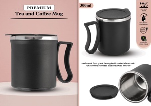 Black Stainless Steel Straight PVC <b>Water</b> <b>Bottle</b> 750ml Insulated Vacuum Drinkware Portable Leak Proof for Travel Promotion - Product Image 6
