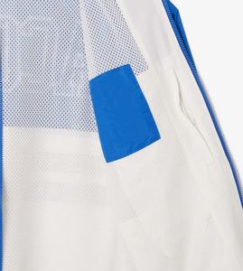 Chaqueta Cortavientos Impermeable de Alta Calidad con Cremallera, Chaqueta Cortavientos Deportiva Transpirable Personalizada con Bloques de Color para Hombre - Product Image 5