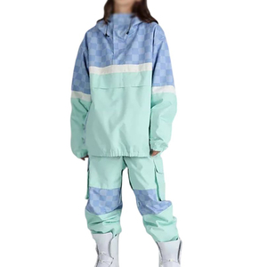 Ropa de esquí personalizada para mujer, de alto rendimiento, impermeable, para snowboard, traje de entrenamiento de invierno para mujer, ropa de esquí femenina OEM - Product Image 4