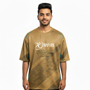 Camiseta Moderna Extra Grande Sublimada para Hombre, Estilo Casual Urbano, Corte Holgado, Moda para el Día a Día - Product Image 1