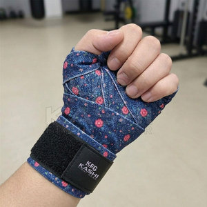 Vendas de Algodón de Calidad Superior para Boxeo, Kickboxing y MMA: Soporte Duradero y Ecológico para Muñecas y Nudillos - Product Image 2