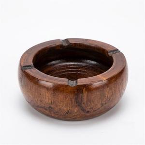 New Design American Style Classic Wooden Tabletop Cigar <b>Ashtray</b> Handmade Eco-Friendly Customized Shape Smoking Ash Holder Home - Product Image 3