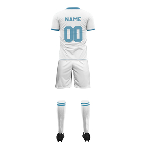 Uniformes de Fútbol Personalizados de Alta Calidad con Logotipo Force 2 Win, Conjuntos Unisex de Camiseta y Pantalones Cortos de Malla Transpirable de Secado Rápido - Product Image 6