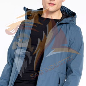 Ensemble coupe-vent pour homme 100% polyester léger et respirant avec logo personnalisé, prix de gros - Product Image 5