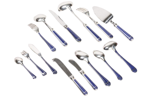 304 Stainless Steel Forged Hammered Steak <b>Knife</b> <b>Fork</b> Spoon Cutlery Set High-End Elegant Mirror Polish Hotel Restaurant Flatware - Product Image 5