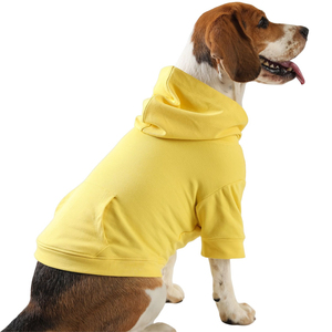Wholesale 100% Cotton Lightweight Washable Winter Dog Hoodie With Pockets Soft Dog <b>Clothes</b> <b>For</b> Small <b>Cats</b> & Dogs Hoodie - Product Image 5