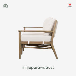 Premium Minimalist <b>Outdoor</b> Garden <b>Sofa</b> Solid Teak Frame Rope Backrest 3 Seater Eco-Friendly Waterproof Patio Resort Villa Hotel - Product Image 6