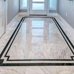 Baldosas Decorativas para Piso, Hechas a Mano con Incrustaciones de Mármol Importado, Antideslizantes e Impermeables, para Sala de Estar, Hotel, Hospital - Product Image 3