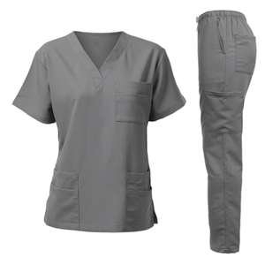 Nouvelles Blouses Médicales Professionnelles de Haute Qualité pour Infirmières – Tissu Tricoté Confortable à Manches Courtes avec Détection d'Aiguilles – Idéales pour l'Hôpital - Product Image 4