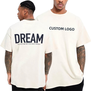 Camiseta de Poliéster Personalizada al por Mayor, Camiseta Blanca para Hombre, Marca Propia, Peso Pesado, 100% Algodón Orgánico Supima Pima, Unisex, Calidad Premium, Color Negro - Product Image 5