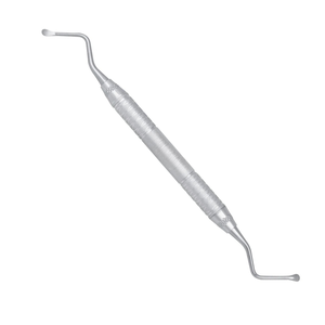 Lucas # Curette chirurgicale en forme de cuillère 87, 3,5 mm, instrument chirurgical dentaire en acier inoxydable, outil de curettage osseux et tissulaire - Product Image 2