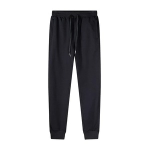 Pantalones Deportivos Casuales de Algodón para Hombre, Pantalones Deportivos de Color Puro, Pantalones para Correr con Puños, Logotipo Estampado, Moda Juvenil de Primavera y Otoño - Product Image 2