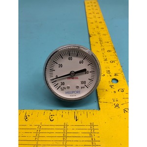 MANOMÈTRE MILLIPORE 01-0111-E, 174543 - Équipements et pièces semi-conductrices de confiance à l'échelle mondiale chez - Product Image 1