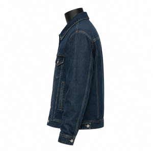 <b>Men's</b> Stylish Jean <b>Jacket</b> Casual Wear OEM Wholesale High Quality <b>Mens</b> Cotton Jeans <b>Jacket</b> Custom <b>Mens</b> Denim <b>Jacket</b> for Sale - Product Image 2