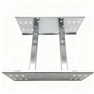 Bandejas portacables tipo escalera, galvanizadas, ignífugas, con recubrimiento en polvo, galvanizadas por inmersión en caliente, bandejas portacables de acero inoxidable - Product Image 3