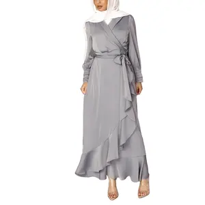 גבירותיי אופנתי abayas/קפטן/מעצב העבאיה גבירותיי חיג 'אב בגדי מודרני העבאיה דובאי נשים אסלאמי מעוקל מצופה אופנתי