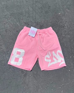 Conjunto de Camiseta y Pantalones Cortos con Logotipo Personalizado, de Alta Calidad, para Hombre, en Algodón, con Estampado Digital, Corte Cuadrado - Product Image 5