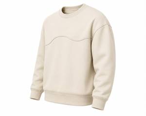 Sweat-shirt en molleton de coton premium 400 GSM pour homme, impression de logo personnalisée, col montant, poche, écologique, séchage rapide, hiver - Product Image 3