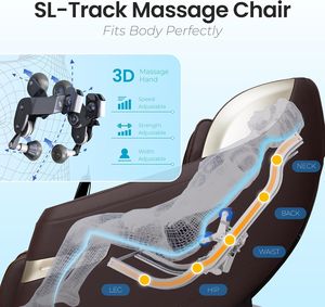 Fauteuil de massage avec détection intelligente de la santé, analyse automatique du corps, adapté pour le bureau et la maison, soulage la fatigue et favorise la relaxation - Product Image 3