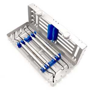 Kit avanzado de elevación sinusal con cassette de instrumentos quirúrgicos dentales para injerto óseo, cirugía oral y uso hospitalario - Product Image 1