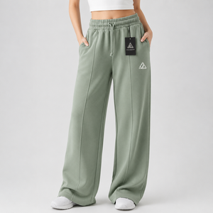Wholesale Affordable Price Baggy Fit Side Panels Streetwear Sweatpants Winter Wear Hip Hop Style Lightweight Trousers for Women - Product Image 1