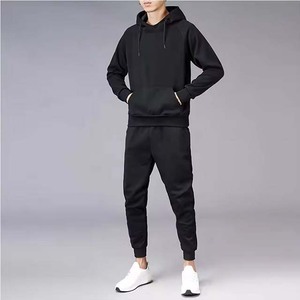 Service OEM, ensemble de jogging personnalisé surdimensionné, coupe régulière, 100% coton, séchage rapide, léger, streetwear, uni - Product Image 5
