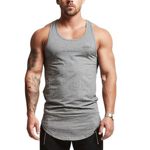 Débardeur ajusté léger en coton respirant à séchage rapide pour homme 2026 – Idéal pour le sport, les loisirs et comme pyjama d'extérieur sans manches - Product Image 1