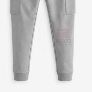 Pantalon de jogging en toile légère pour homme, taille mi-haute, coupe droite, élastique, séchage rapide, respirant, avec poches latérales, idéal pour l'entraînement en salle de sport - Product Image 4