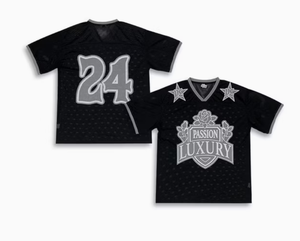 เสื้อเจอร์ซีย์อเมริกันฟุตบอลแบบสวม ทรงบ็อกซี่ ไซส์ใหญ่พิเศษ คุณภาพสูง ผลิตในไทย สำหรับผู้ชาย  แบบตาข่าย ไม่มีแขน คอปกเบสบอล  ลายพิมพ์แบบซับลิเมชั่น - Product Image 6