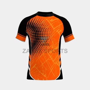 Men's Stretch Front Training Compression Rashguard <b>Shirt</b>-Fitted Spandex/Polyester Customizable Logo - Product Image 1