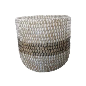 Handicraft Kaisagrass Storage <b>Basket</b> High Quality 100% Natural Eco-Friendly <b>Basket</b> For Home Decor Custom Logo - Product Image 4