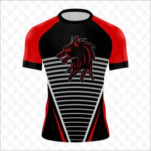 Camiseta de Manga Corta para Hombre, Personalizada al por Mayor, para MMA, Transpirable, para BJJ, con Impresión de Logotipo Personalizado, Personalización OEM Disponible - Product Image 5