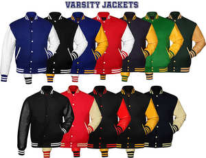 Veste universitaire de baseball légère de qualité supérieure pour hommes, vêtements décontractés, logo personnalisé, veste universitaire multicolore unisexe - Product Image 6