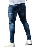 Jeans de Hombre, Corte Regular, Formales, Elásticos, Rectos, de Mezclilla Premium de Alta Calidad, Lavables a Máquina, Comodidad para Toda Temporada