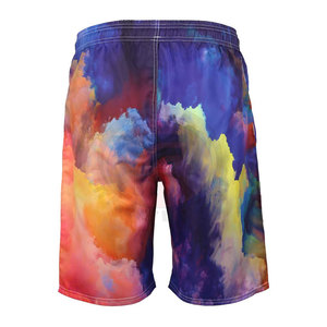 Pantalones Cortos Deportivos Sublimados para Hombre, Estampados, Casuales, de Tiro Medio, Transpirables, Ecológicos, de Lona, para Entrenamiento Deportivo y Uso Diario - Product Image 3