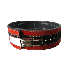 Cinturón de Levantamiento de Pesas Personalizable de Cuero Vacuno de 10MM, Hebilla Antideslizante, Diseño Transpirable, Protección Integral para Gimnasio y Fitness - Product Image 1