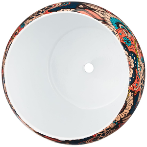 Jardinière moderne effet marbre avec support trépied, pot de fleurs décoratif pour intérieur, extérieur, jardin, balcon, salon - Product Image 4