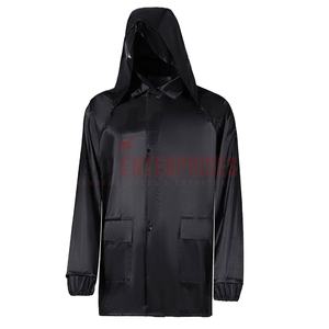 Best Selling Lightweight High Quality <b>Silk</b> Rain Jacket Windproof Waterproof Outdoor Windbreaker With Hooded Collar for Hiking - Product Image 1