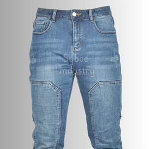 Pantalones de Motociclista Unisex, Certificación CE, Protección Corporal de Cuero, Transpirables, Resistentes al Viento, Talla Grande, 1 Pieza, Aventura - Product Image 3